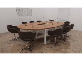 Tavolo riunione composto 